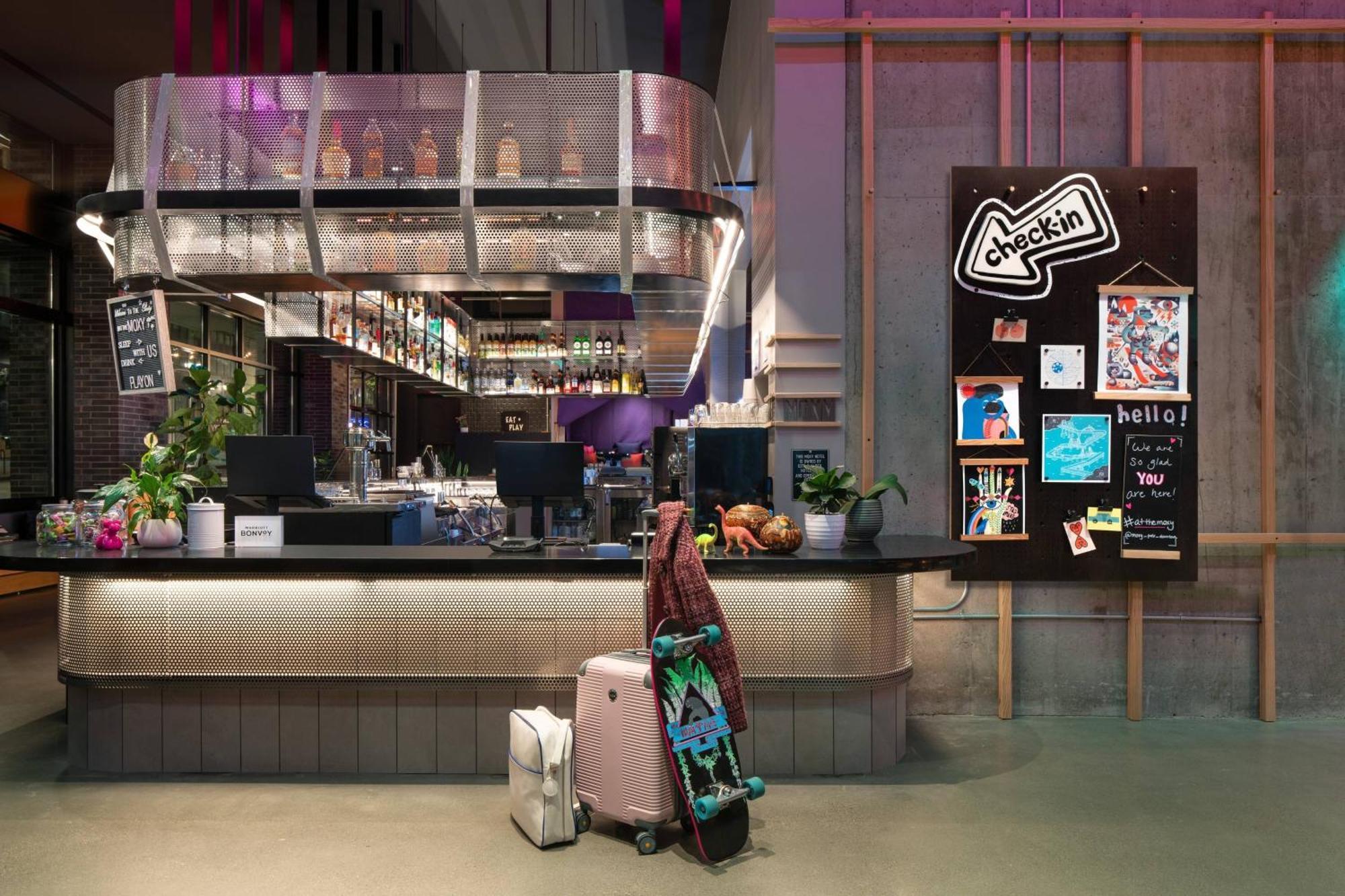 Moxy Portland Downtown Hotel Luaran gambar